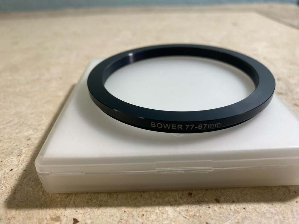 Bower 77-67mm Step-Down Filter Ring Adapter